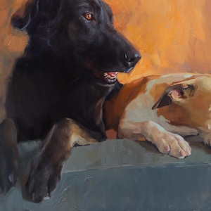 Custom pet portrait, Pet oil portrait, Custom pet painting, Custom oil painting, Pet memorial painting, Original Art, Pet portrait, Pet loss