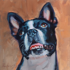 Capturing Forever Love: Custom Gouache Painting of Your Beloved Pet