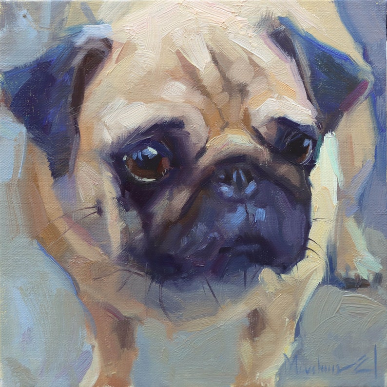 Custom pet portrait, Pet portrait oil, Pet portrait, Custom pet oil painting, Custom oil painting, Pet memorial, Pet lover, Pet loss Pet art image 9