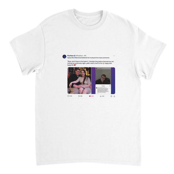 Gypsy Rose Blanchard Tweet The D is Fire Heavyweight Unisex Crewneck T-shirt