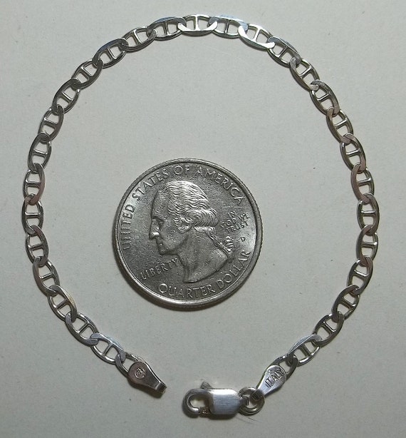 Vintage Solid Sterling Silver Italian bracelet