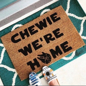 Chewie We're Home Doormat - Star Wars Welcome Mat