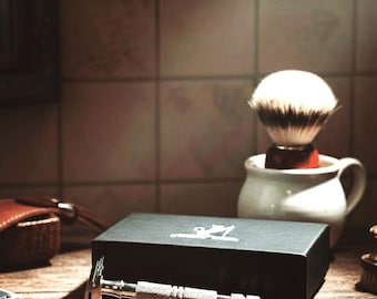 Sword Edge double edge safety razor "Roczen" DE Safety Razor: Revolutionize Your Shaving Experience (Also available with 2 in 1 OC+CC head)
