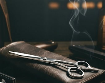 Reaching New Heights: Sword Edge Premium Hair cutting Scissors- Reven 6"