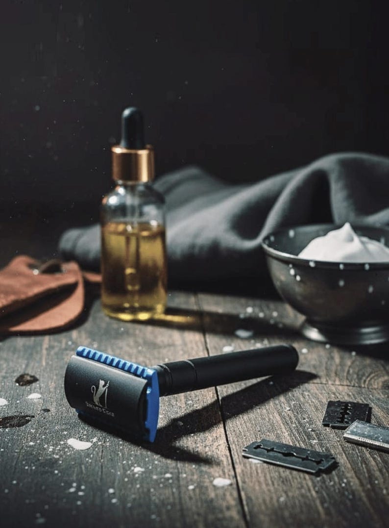 The Tepsa Revolution: A New Era in Shaving with Sword Edge double edge safety razor image 1