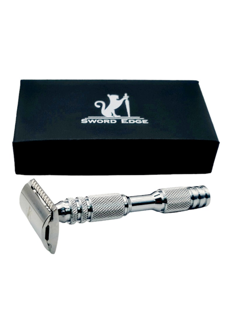 Conquer Shaving Mountains With the Sword Edge DE Safety Razor - 