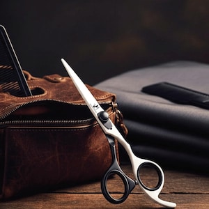 Opanuj swój styl: Poznaj nożyczki do strzyżenia włosów Sword Edge – Snowy 6