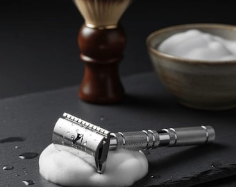 Craft Your Perfect Shave with Sword Edge DE safety razor - "Holmer" (Also available with 2 in 1 OC+CC head)