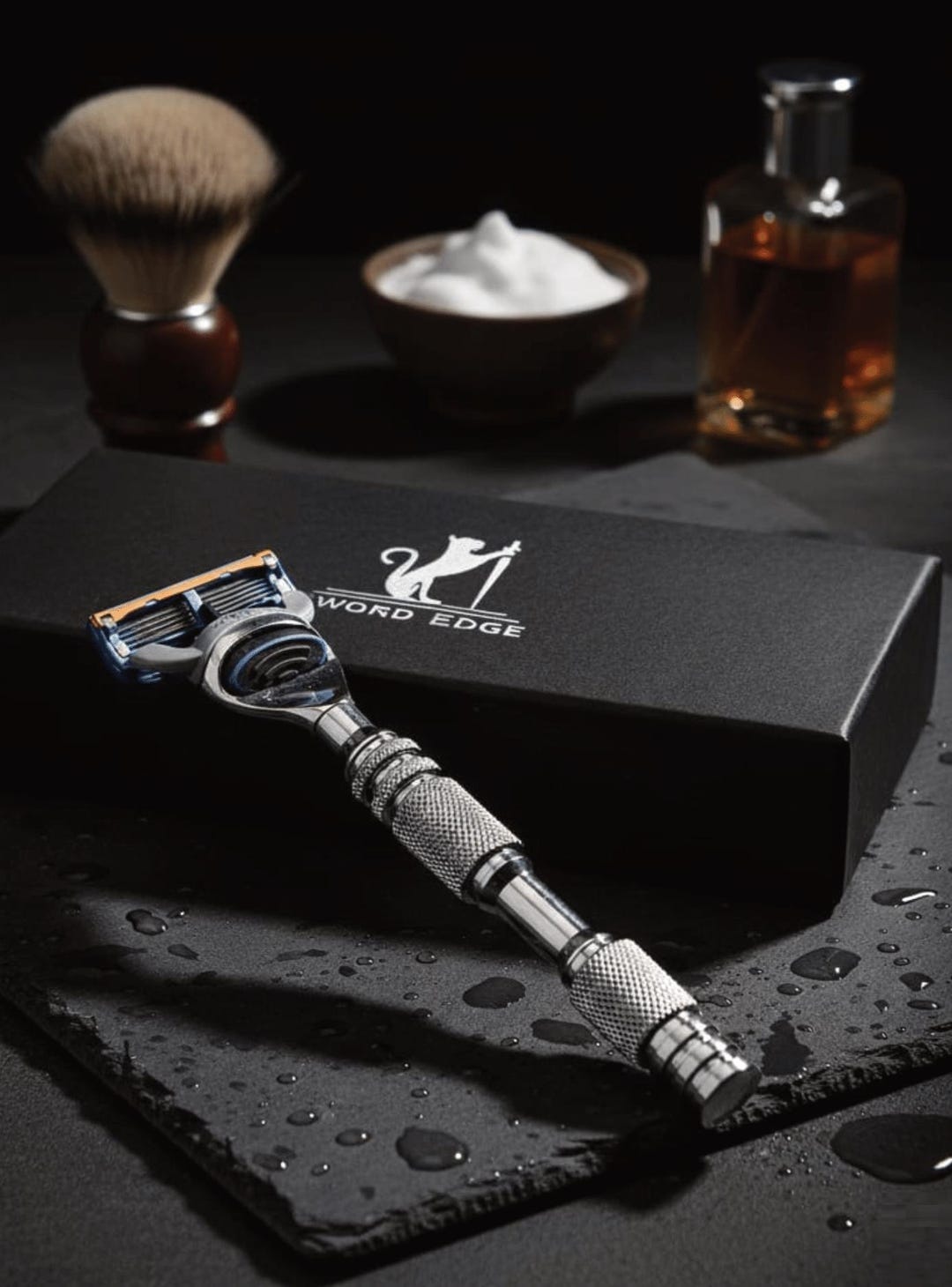 Conquer Shaving Mountains With the Sword Edge Fusion 5 Compatible Razor ...