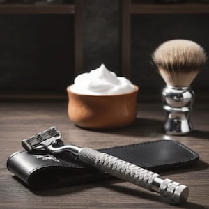 A battle axe for your morning ritual, the Sword Edge Mach 3 compatible razor "Jazzy"
