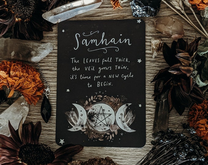 Samhain Blessings Print