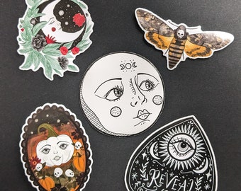 Witchy Stickers Choose your Design