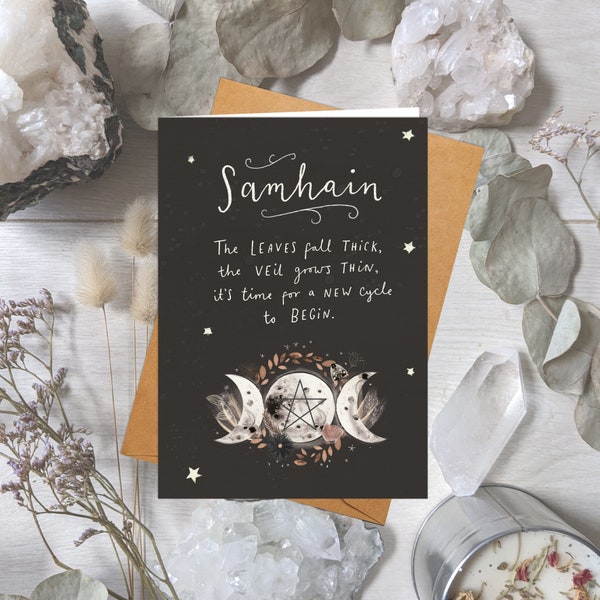 Samhain Greetings Card
