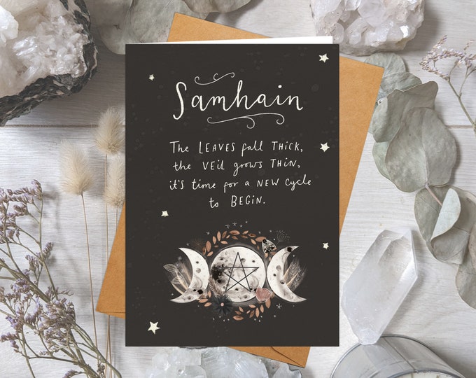 Samhain Greetings Card