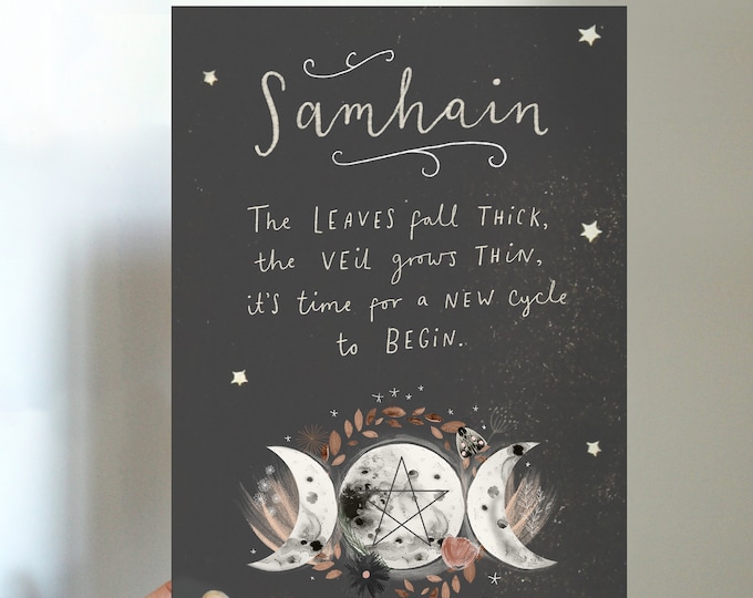 Samhain Blessings Printable