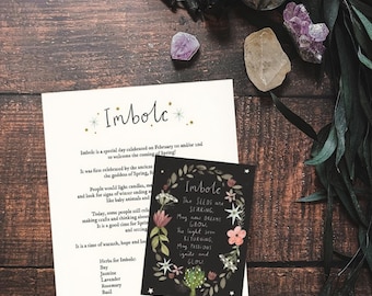Imbolc journal/activity printable bundle