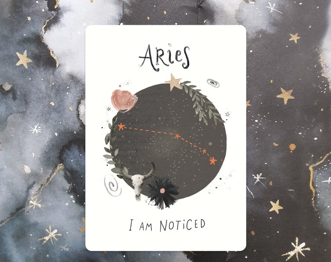 Aries Affirmation Mini Print