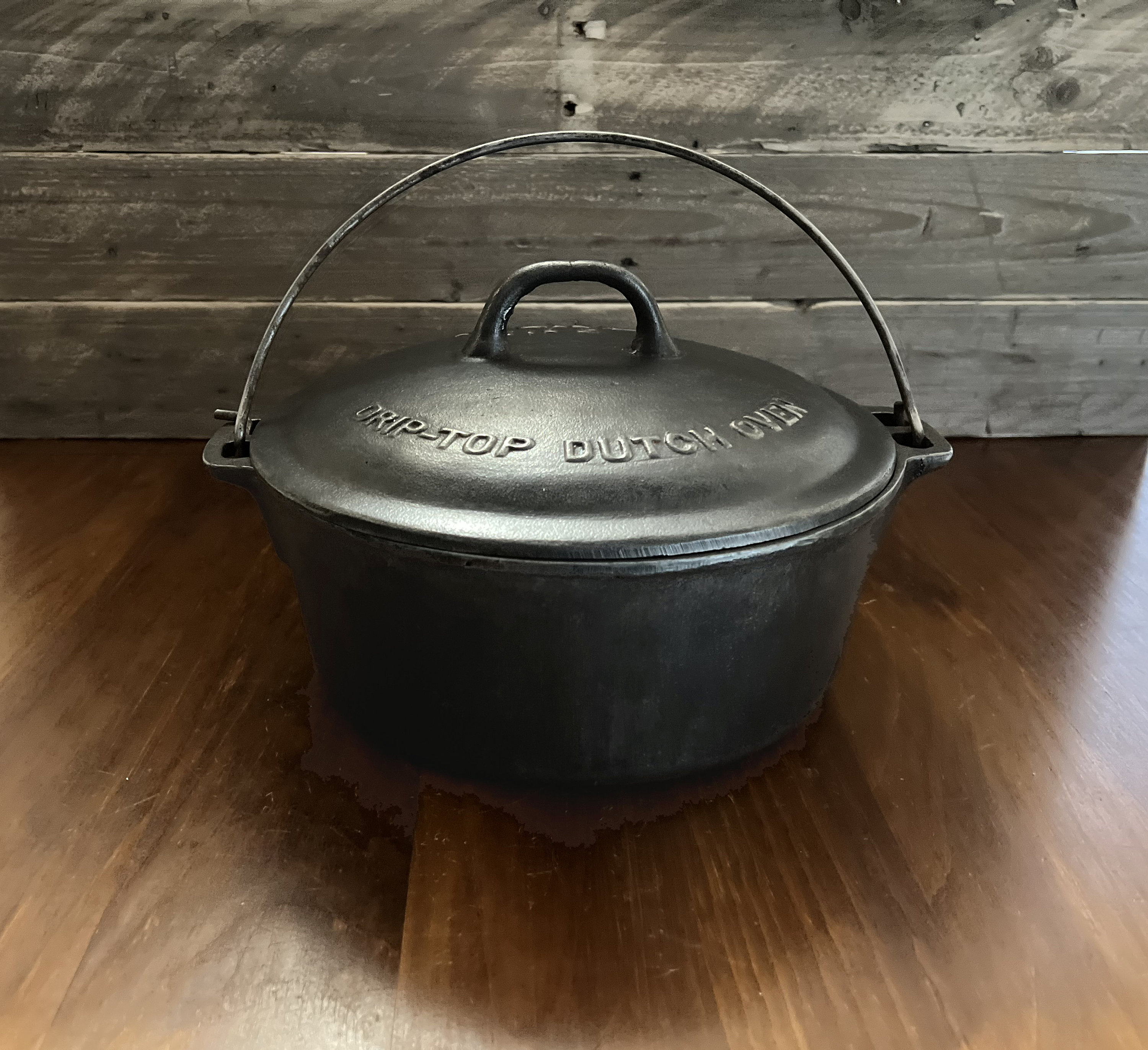 Antique Cast Iron Wagner Ware / Griswold 5 Qt Dutch Oven With Etsy Canada