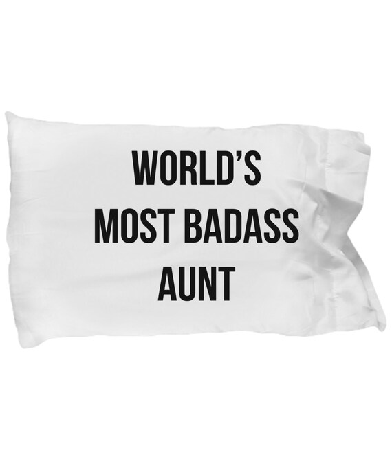 Funny Aunt Pillow Case Gifts For Aunty Antie Uncle Gift From Etsy
