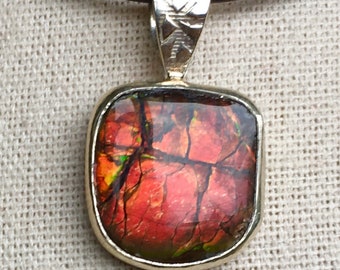 Colgante de ammolita