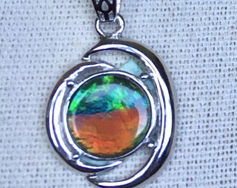 Colgante de ammolita