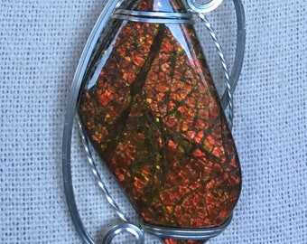 Colgante de ammolita