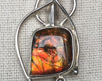 Colgante de ammolita