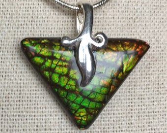 Colgante de ammolita