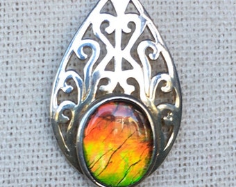Colgante de ammolita
