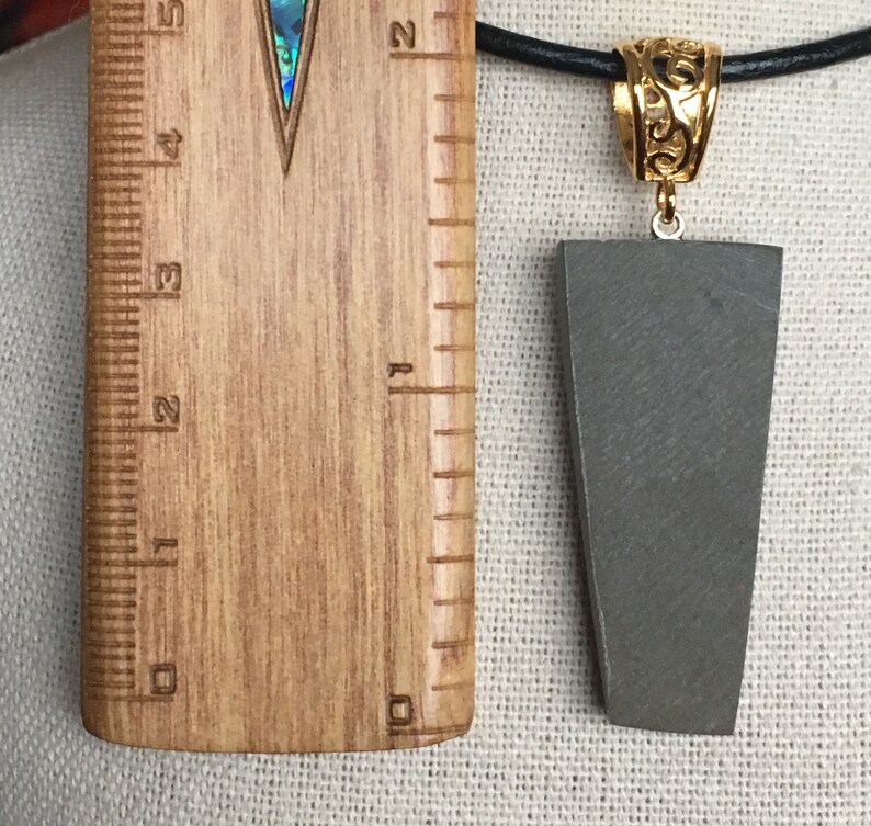 Fish Scale Pattern!!! Ammolite Pendant