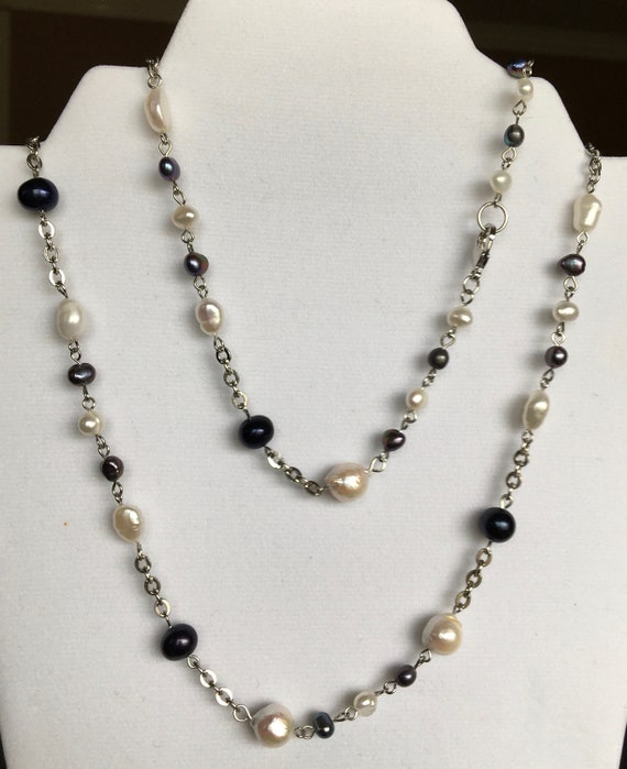 Genuine Pearl Necklace by Vantel Pearls 