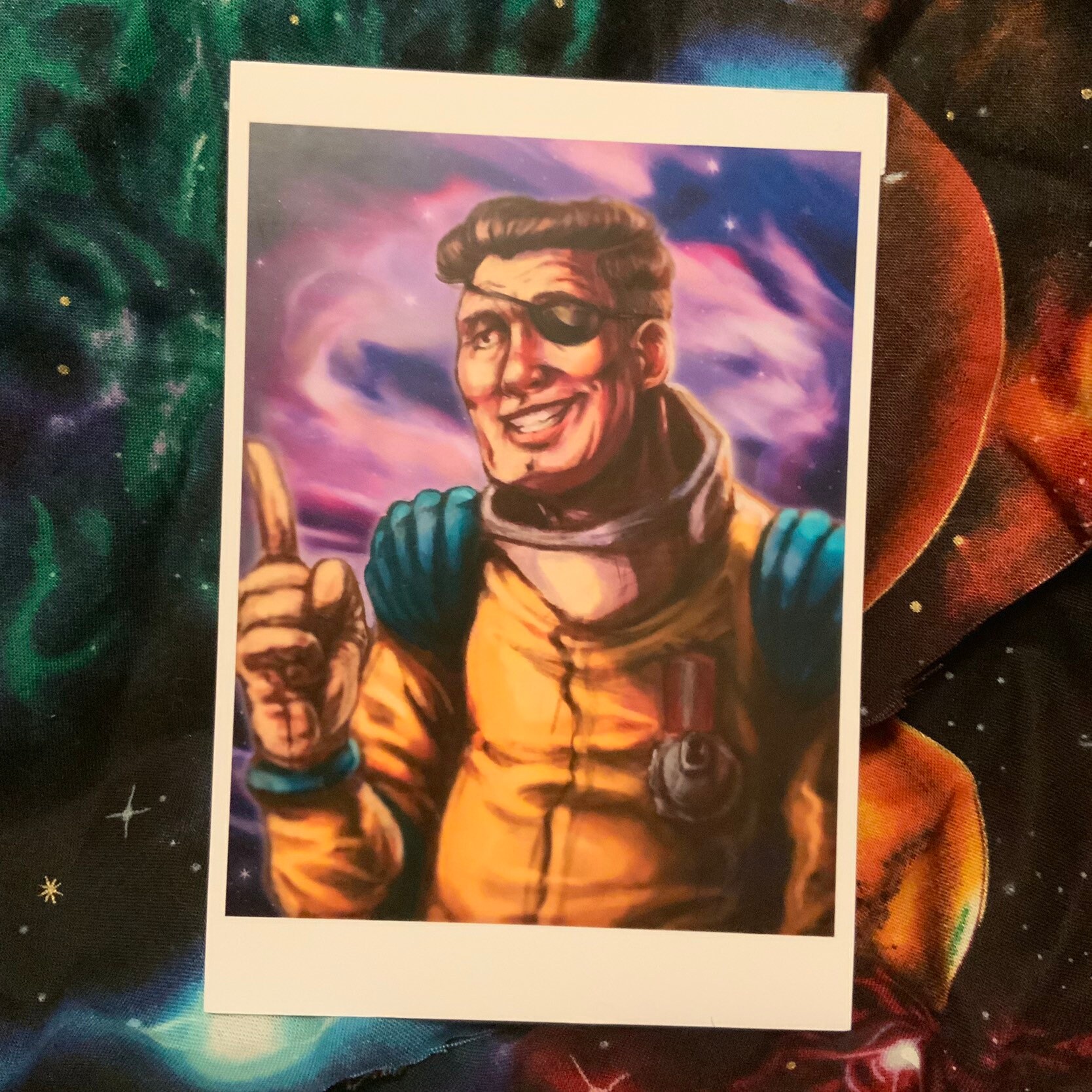 60 Parsecs Tom Mini Print Etsy