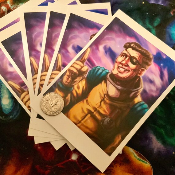 60 Parsecs Tom Mini Print Etsy