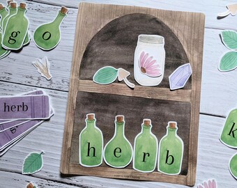 Herbal Spelling | Language Arts | Homeschool Printable