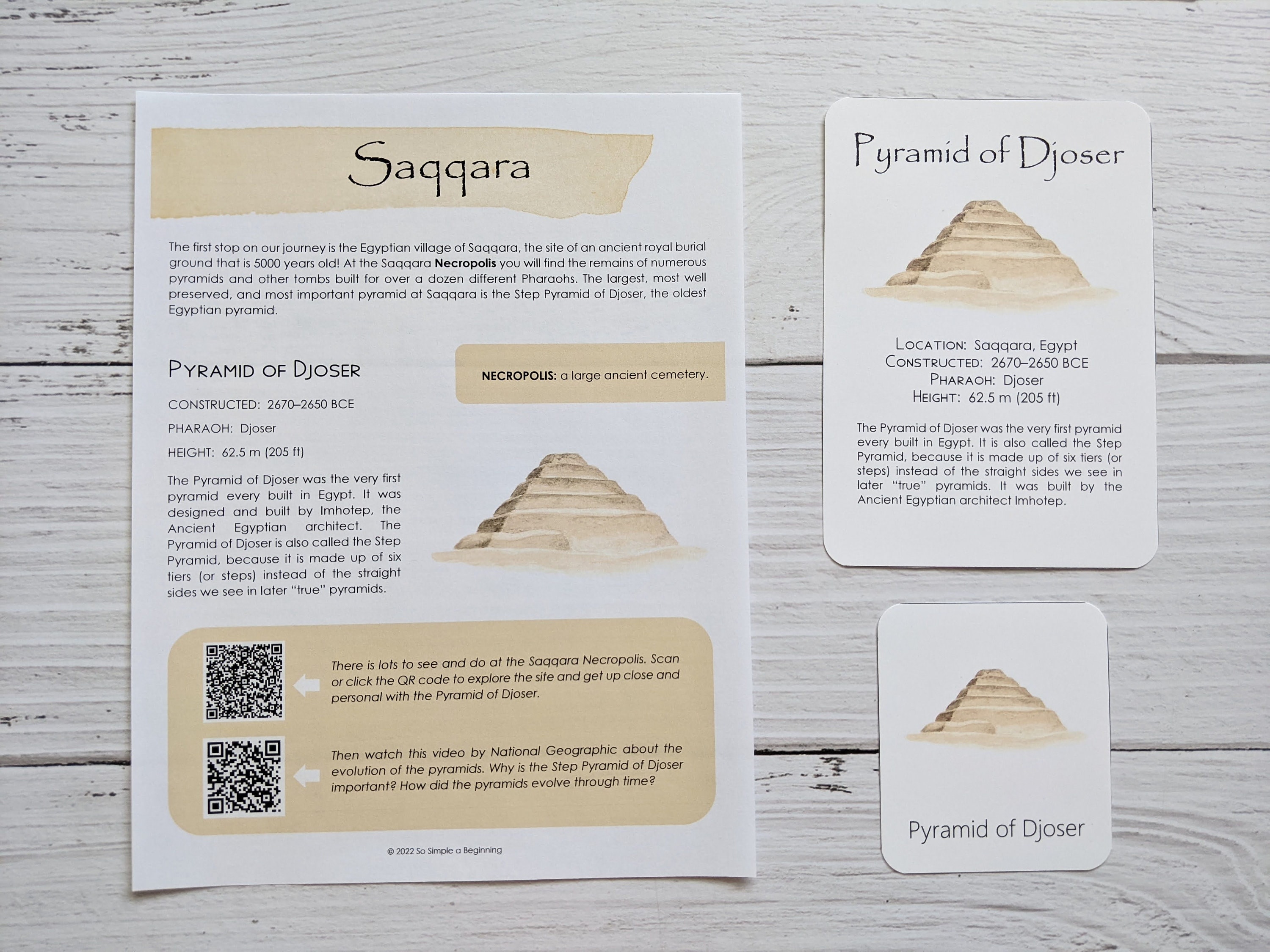 Pyramids of Egypt Homeschool Printable History &amp; Geography - Etsy