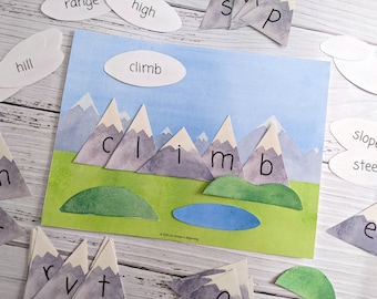 Summit Spelling | Language Arts | Homeschool Printable
