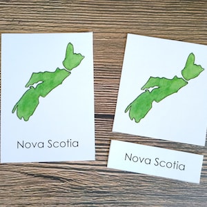 Oh Canada: An Introduction to the Great White North Homeschool Printable Geography 3-Part Cards image 9