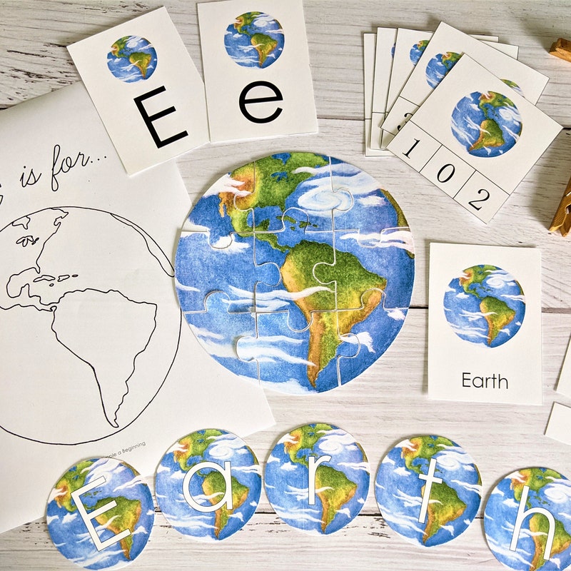 Earth Day Tray - Etsy