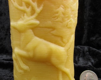 100% pure beeswax Wilderness candle wax is from my bee hives in Western PA long lasting clean dripless smokeless  hypoallergenic all natural