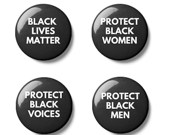 Black Lives Matter - set met buttons