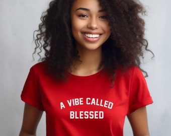 A Vibe Called Blessed  - Melanin Magic Shirt