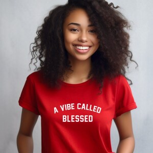 A Vibe Called Blessed  - Melanin Magic Shirt