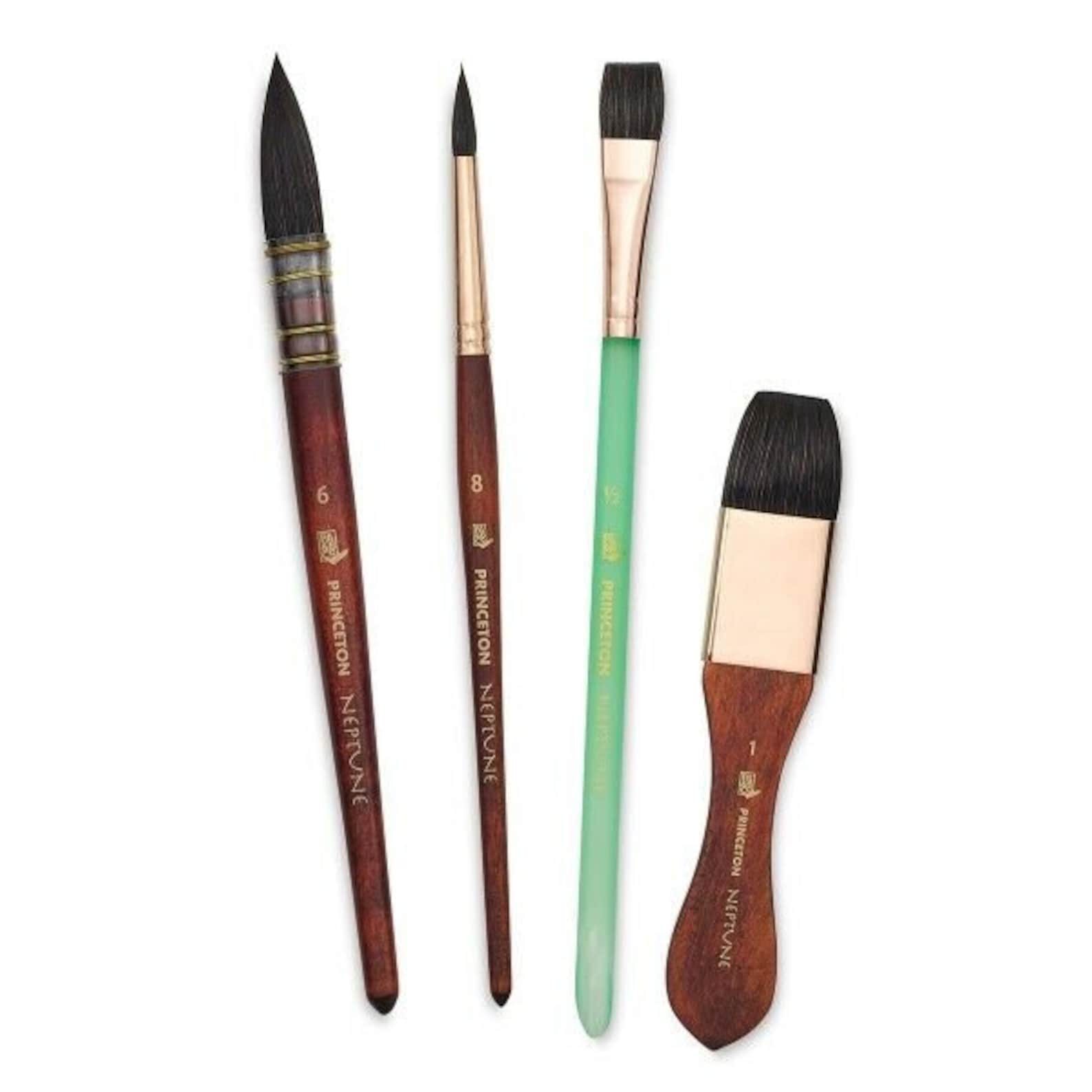 Princeton Neptune Watercolor Brushes for Student Artist Etsy