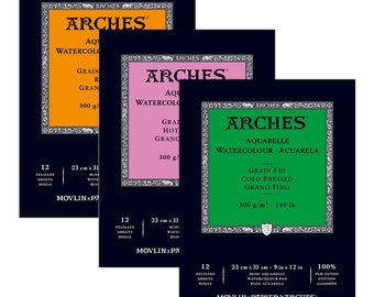 Arches Watercolor Paper Pad for Artist - Professional