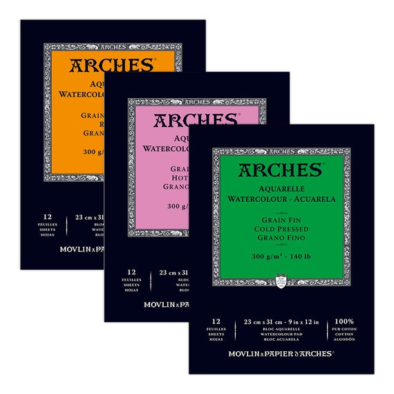 Arches Watercolor Paper Pad for Artist - Professional