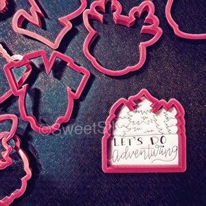 Treeline Plaque Cookie Cutter