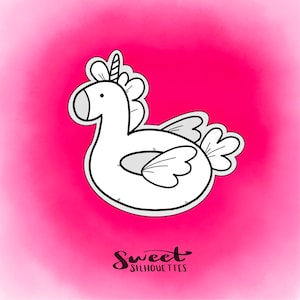 Unicorn Float Cookie Cutter