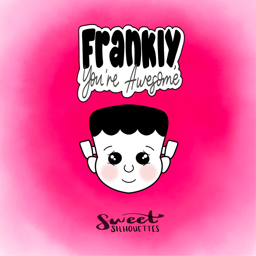 Frankly You're Awesome Set or Individual - Etsy