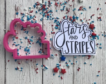 Sterne und Streifen Cookie Cutter