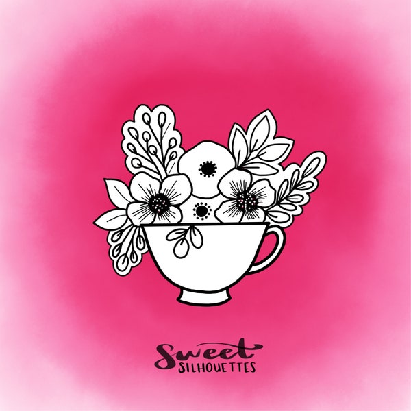 Floral Teacup 2021